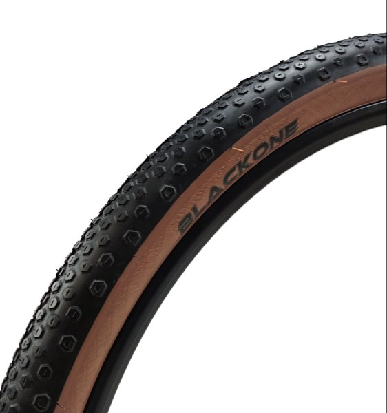 Opona 28x1.70 700x42 Black Pro W3113 Saturn Ring brown