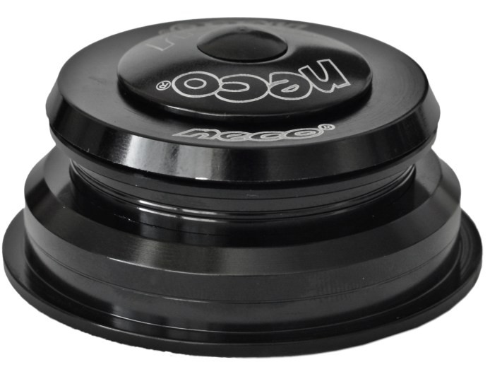 Stery 1,5-1-1/8 tapered półzintegrowane Neco H-385 czarne 55mm (1)