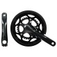 mini: Mechanizm korbowy 50x34 175mm H-II Shimano Sora czarny bez łożysk 9rz 5x110 (2)