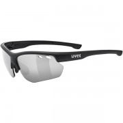 okulary Uvex Sportstyle 115 black, 3 zestawy szkieł w zestawie