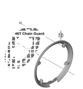 Obrazek dla: Osłona mechanizmu korbowego Shimano CUES FCU60002 do 46z
