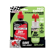 Obrazek dla: Zestaw do konserwacji łańcucha Finish Line DRY Ceramic 120ml + aplikator No drip