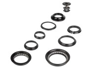 Obrazek 2 dla: Stery 1.5"  11/8" ahead MWave czarne tapered 56mm, łożyska kulkowe