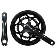 Obrazek 2 dla: Mechanizm korbowy 50x34 175mm HII Shimano Sora czarny bez łożysk 9rz 5x110