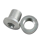 Obrazek 2 dla: Śruby tarczy mechanizmu korbowego RCW085C CrMo M80.75x8.5mm srebrne 5 szt.